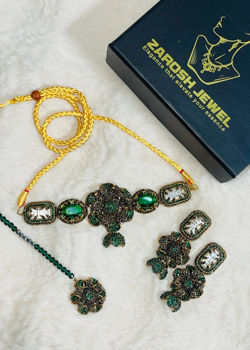 Shop the Rida Choker Set from Zarosh Jewel
