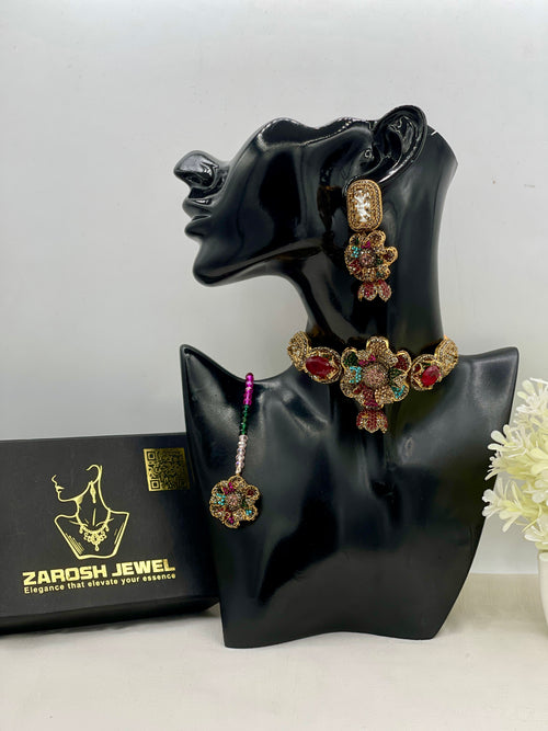 Shop the Rida Choker Set from Zarosh Jewel