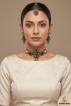 Rida Choker Set by Zarosh Jewel