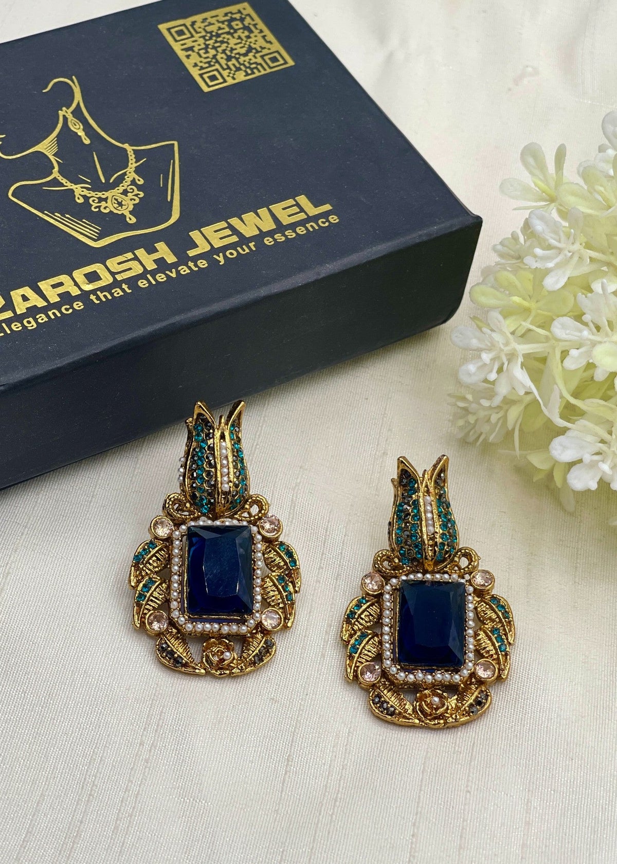 Shop the Rija Heritage Earrings from Zarosh Jewel