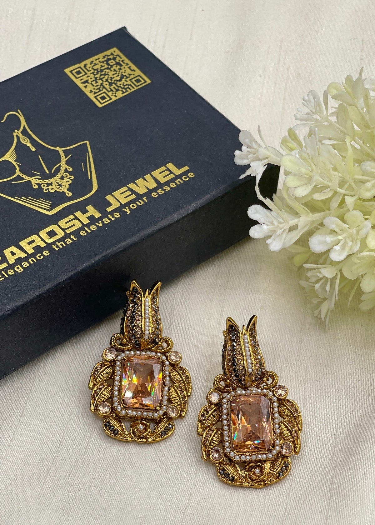 Shop the Rija Heritage Earrings from Zarosh Jewel