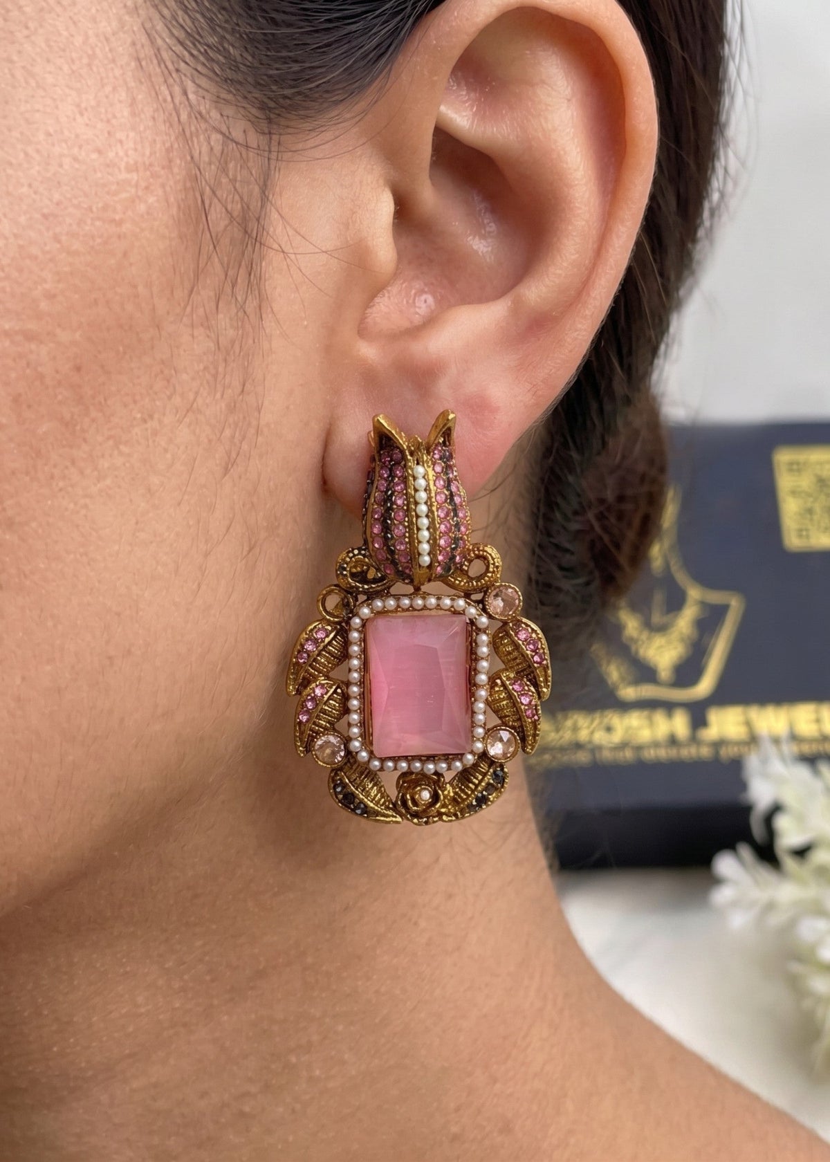 Shop the Rija Heritage Earrings from Zarosh Jewel