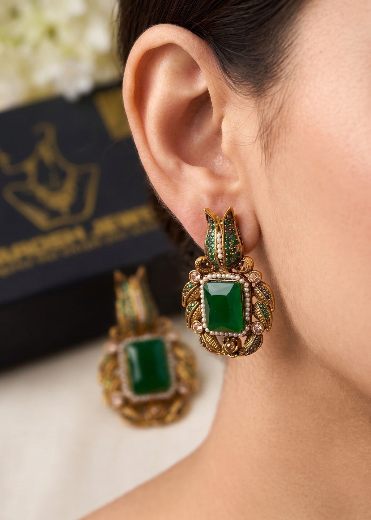 Shop the Rija Heritage Earrings from Zarosh Jewel