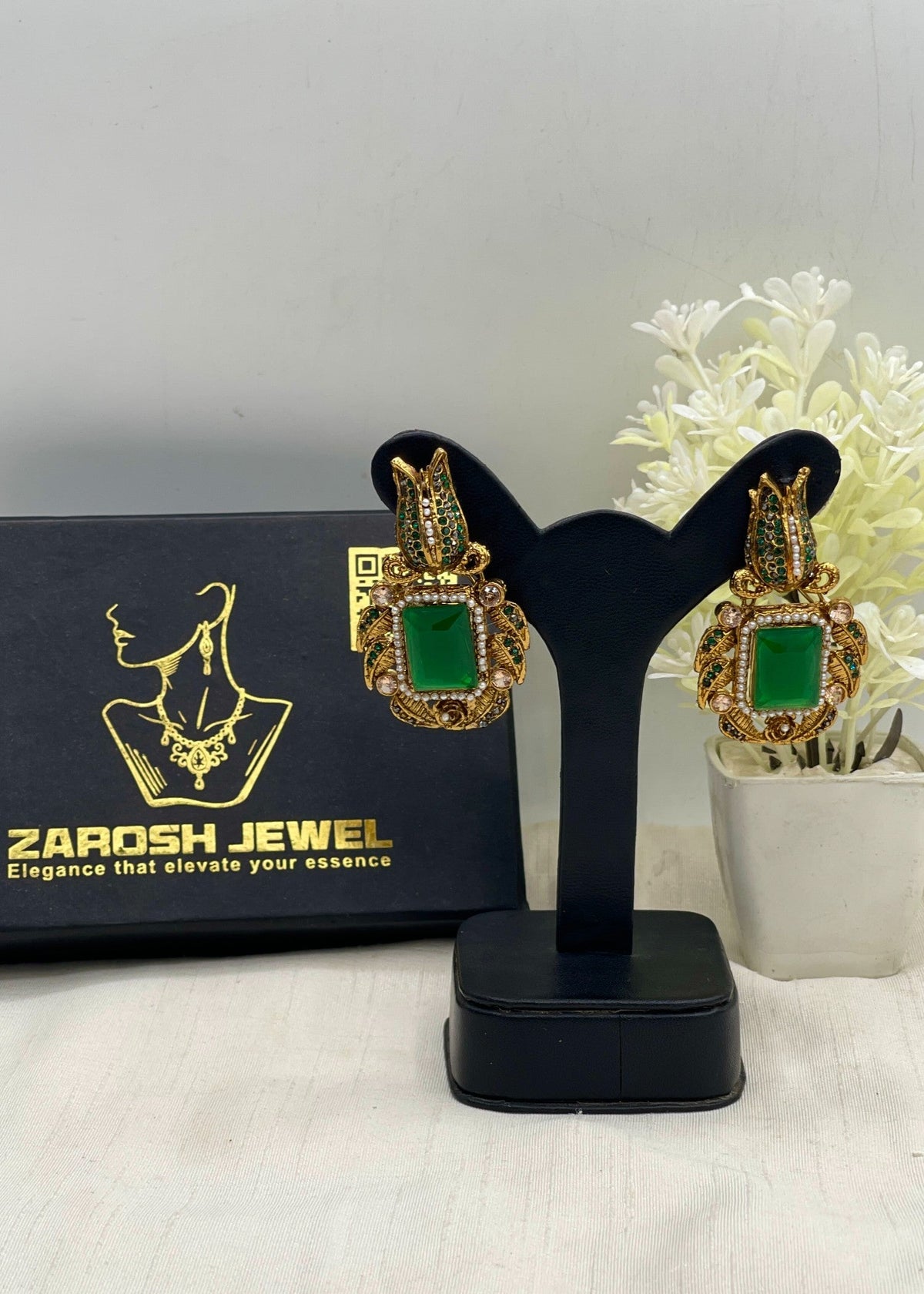 Shop the Rija Heritage Earrings from Zarosh Jewel