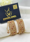 Shop the Rimsha Openable Bangle Set from Zarosh Jewel