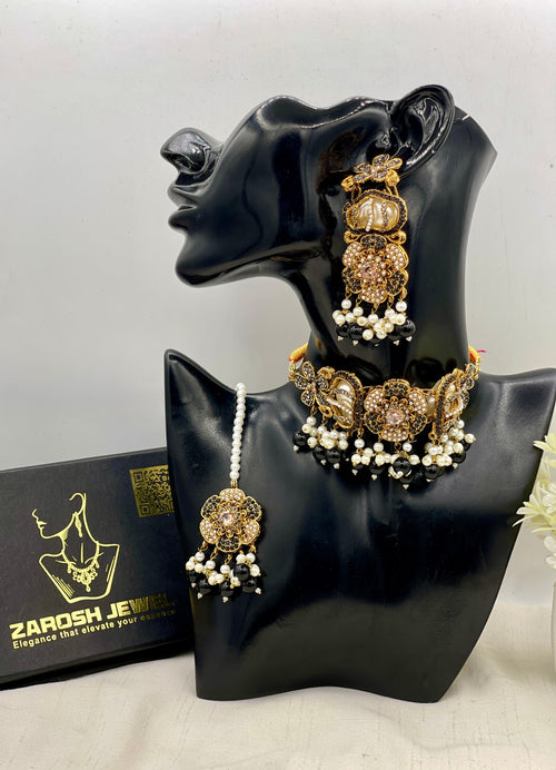 Shop the Romaisa Choker Set from Zarosh Jewel