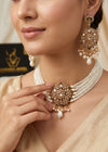 Rose Heritage Choker Set by Zarosh Jewel