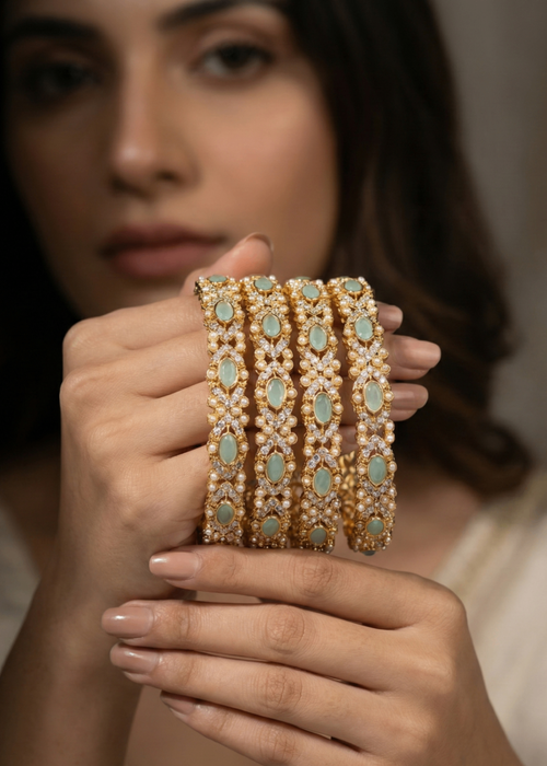 Shop the Roshan Heritage Bangle from Zarosh Jewel