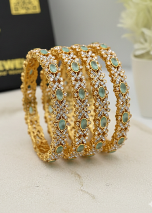 Shop the Roshan Heritage Bangle from Zarosh Jewel