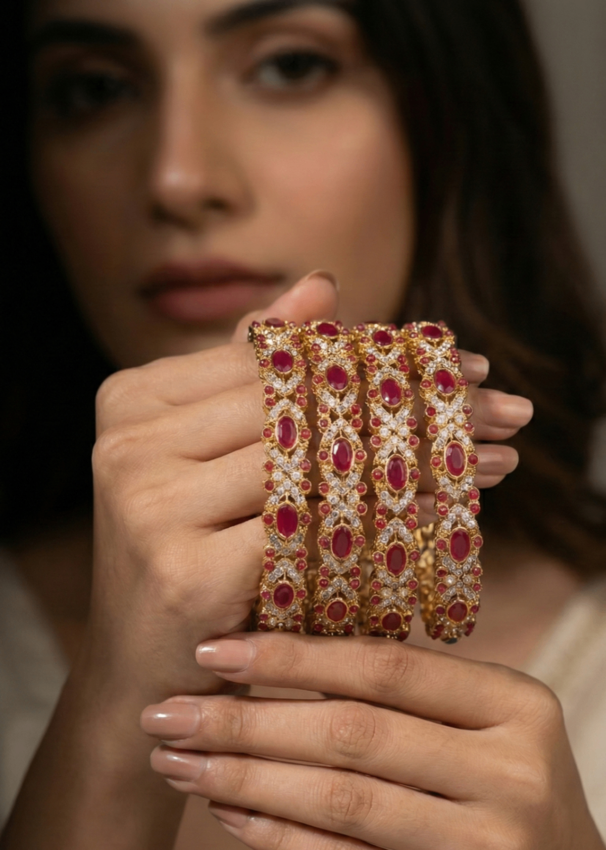 Shop the Roshan Heritage Bangle from Zarosh Jewel