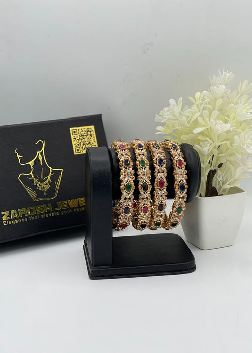 Shop the Roshan Heritage Bangle from Zarosh Jewel