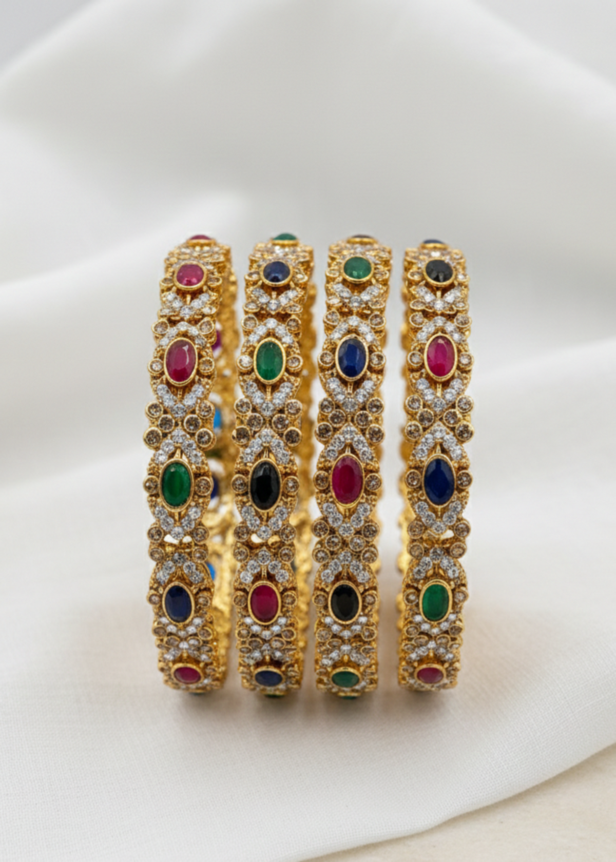Shop the Roshan Heritage Bangle from Zarosh Jewel