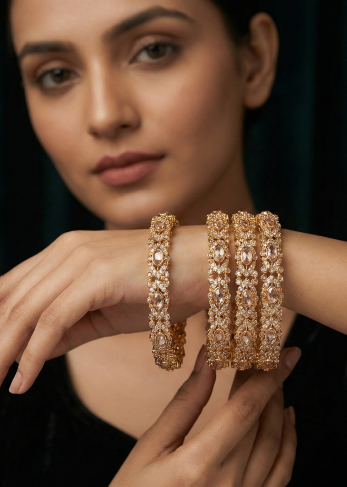 Shop the Roshan Heritage Bangle from Zarosh Jewel