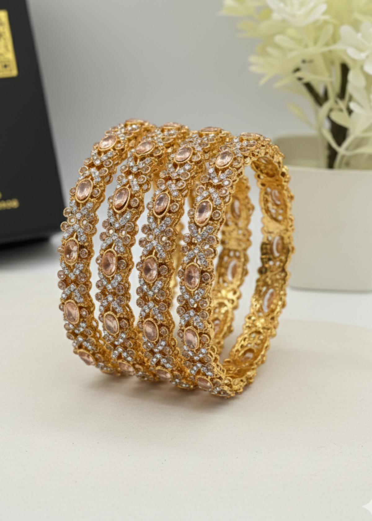 Shop the Roshan Heritage Bangle from Zarosh Jewel