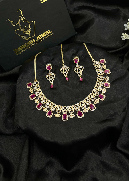 Shop the Roshni Necklace Set from Zarosh Jewel