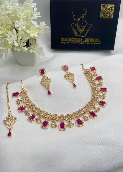 Shop the Roshni Necklace Set from Zarosh Jewel