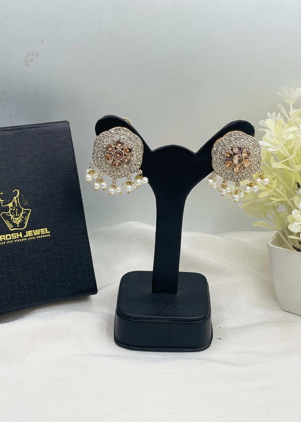 Shop the Rosie Earrings from Zarosh Jewel