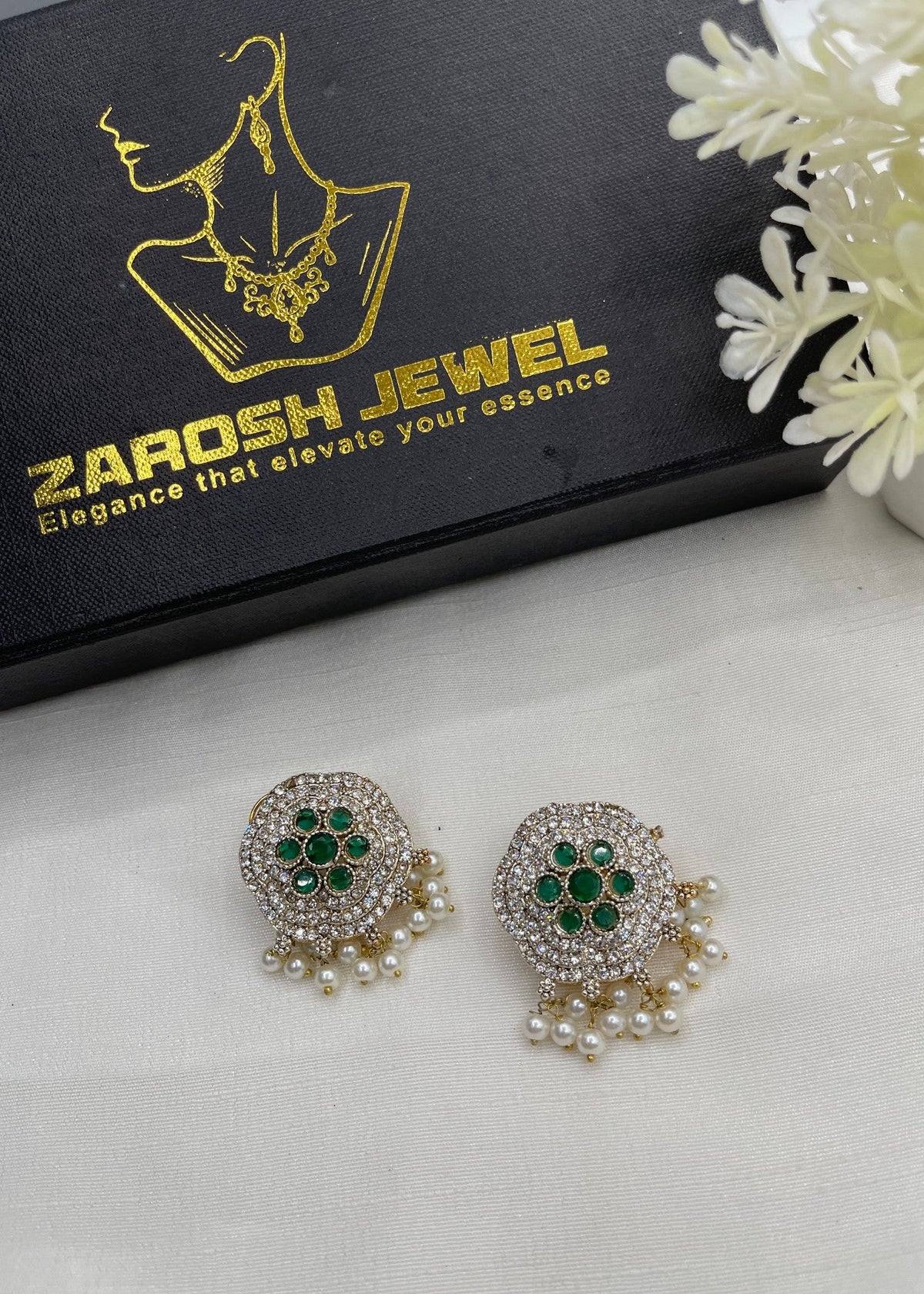 Shop the Rosie Earrings from Zarosh Jewel