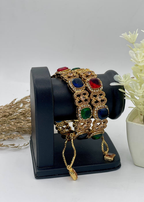 Shop the Rouge Glow Bangles Openable from Zarosh Jewel