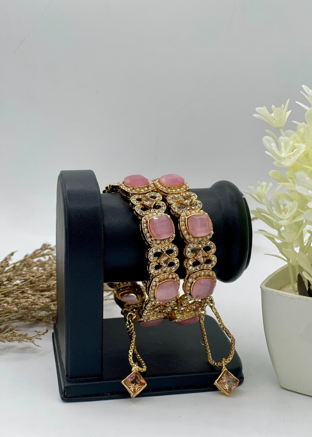 Shop the Rouge Glow Bangles Openable from Zarosh Jewel