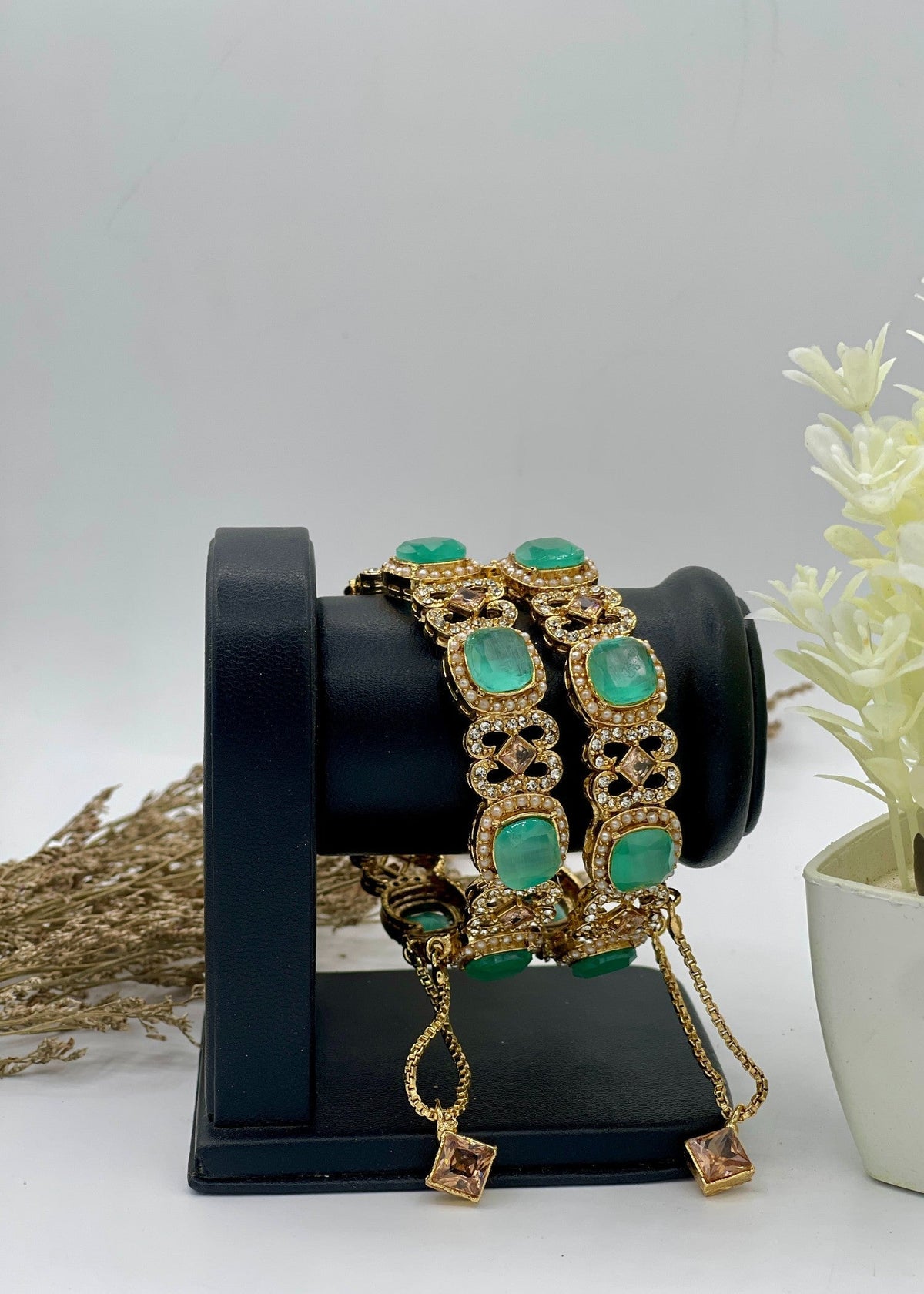 Shop the Rouge Glow Bangles Openable from Zarosh Jewel