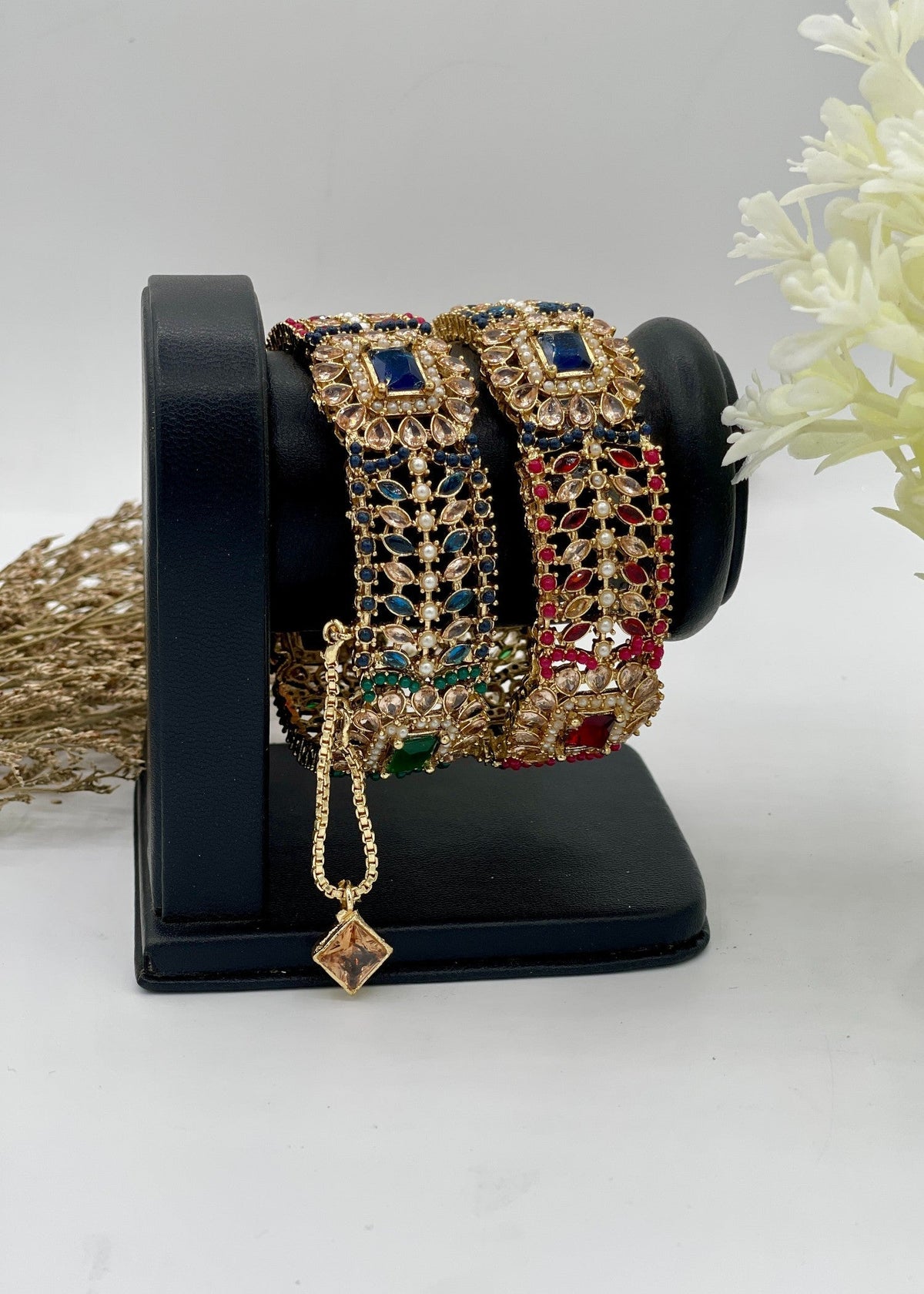 Shop the Royal Heirloom Bangles Openable from Zarosh Jewel