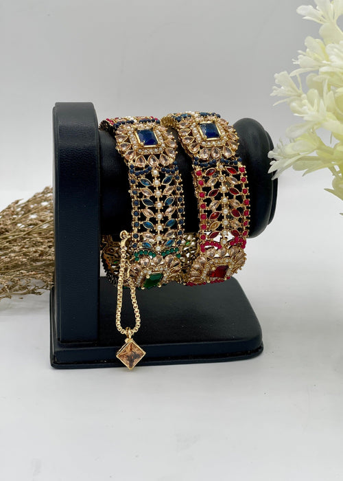 Shop the Royal Heirloom Bangles Openable from Zarosh Jewel