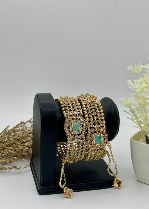 Shop the Royal Heirloom Bangles Openable from Zarosh Jewel