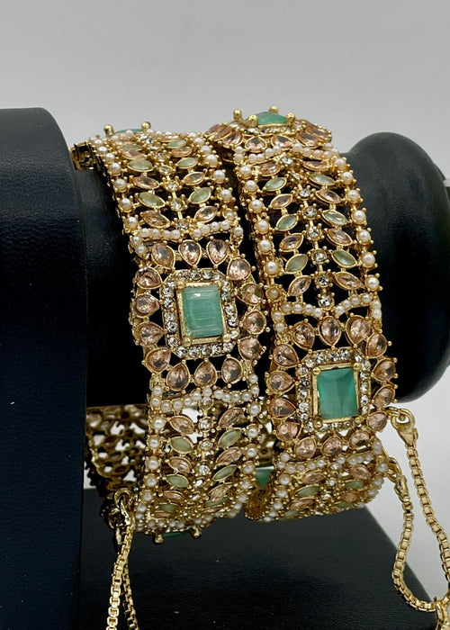 Shop the Royal Heirloom Bangles Openable from Zarosh Jewel
