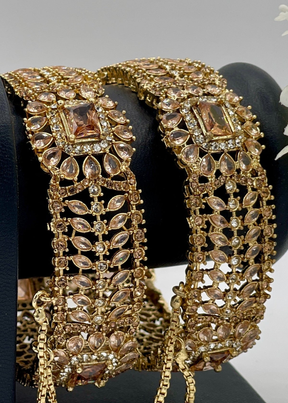 Shop the Royal Heirloom Bangles Openable from Zarosh Jewel