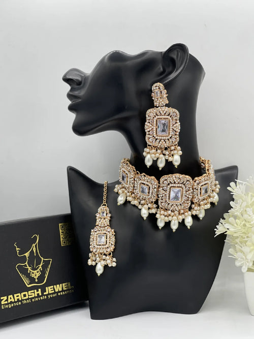 Royal Pearl Choker Set