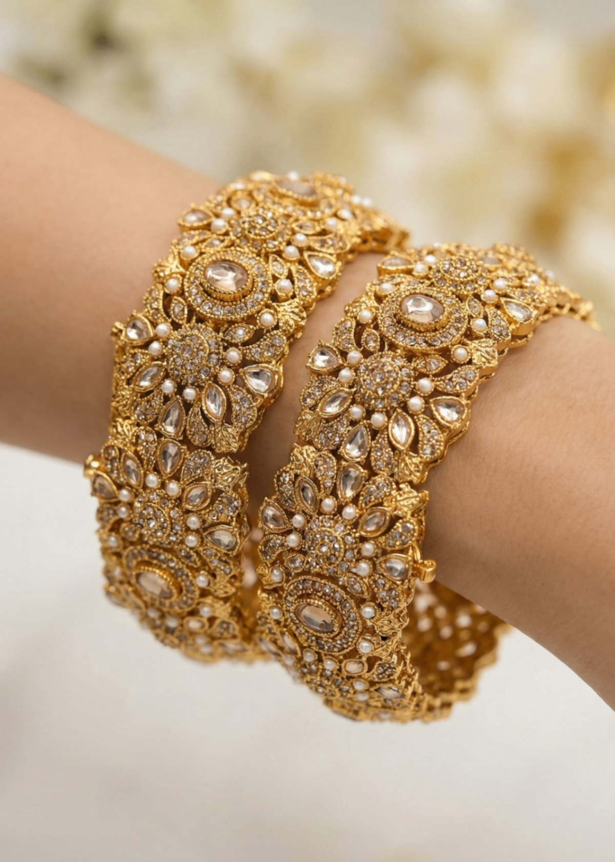 Shop the Royal-taj Openable Bangle from Zarosh Jewel