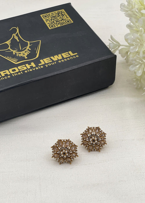 Shop the Ruhi Heritage Earring from Zarosh Jewel