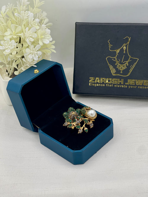 Shop the Ruqaiyya Elegant Ring from Zarosh Jewel