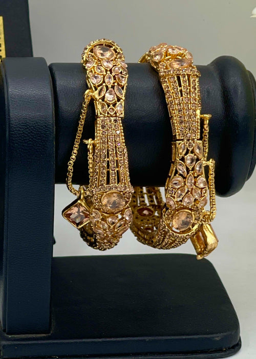 Shop the Rushna Openable Bangle Set from Zarosh Jewel