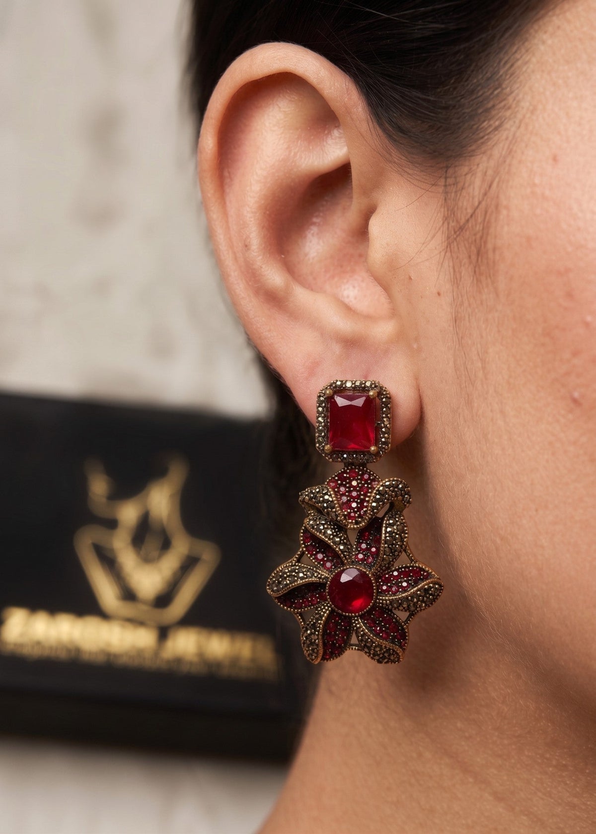 Shop the Saba Earring from Zarosh Jewel
