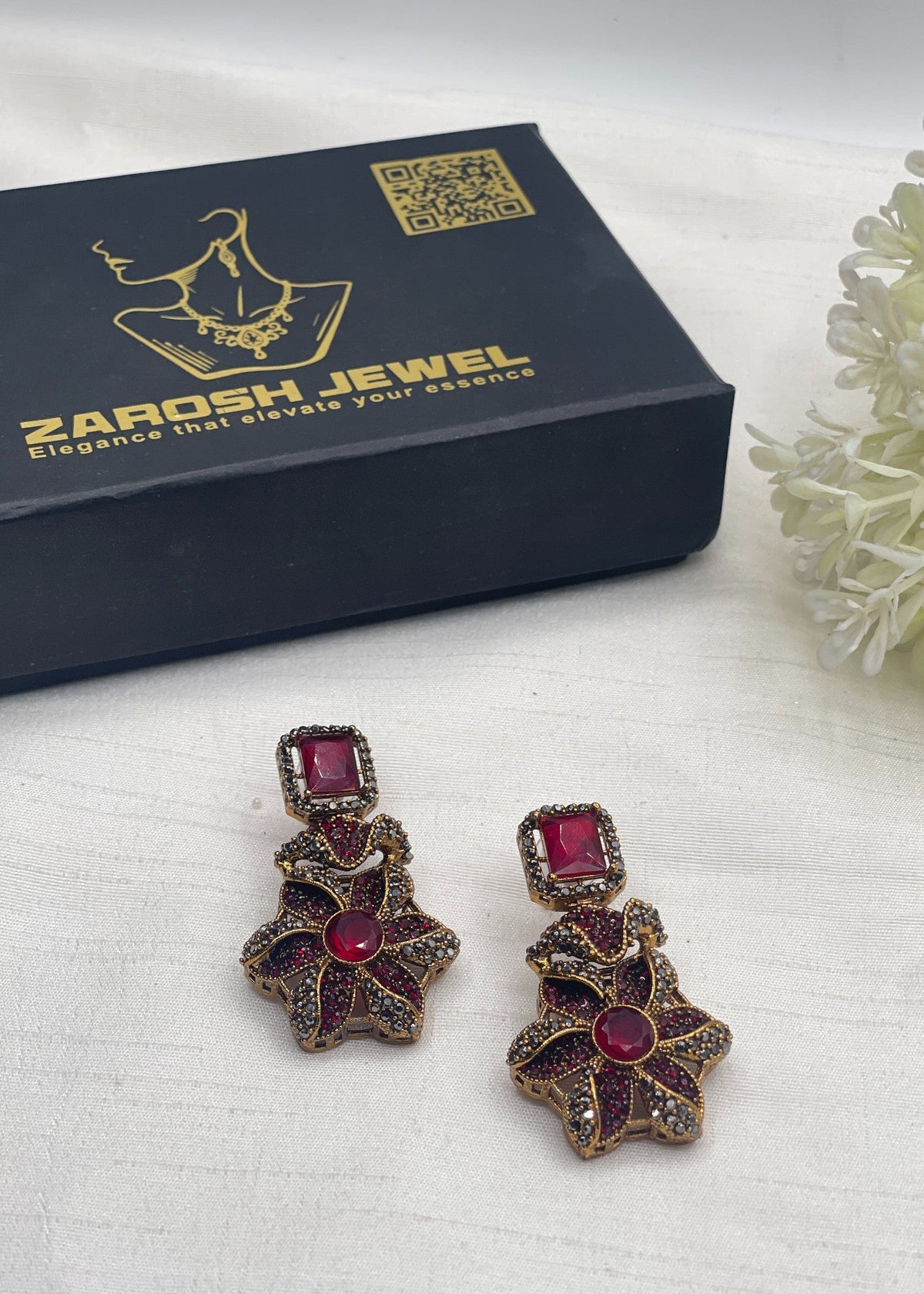 Shop the Saba Earring from Zarosh Jewel