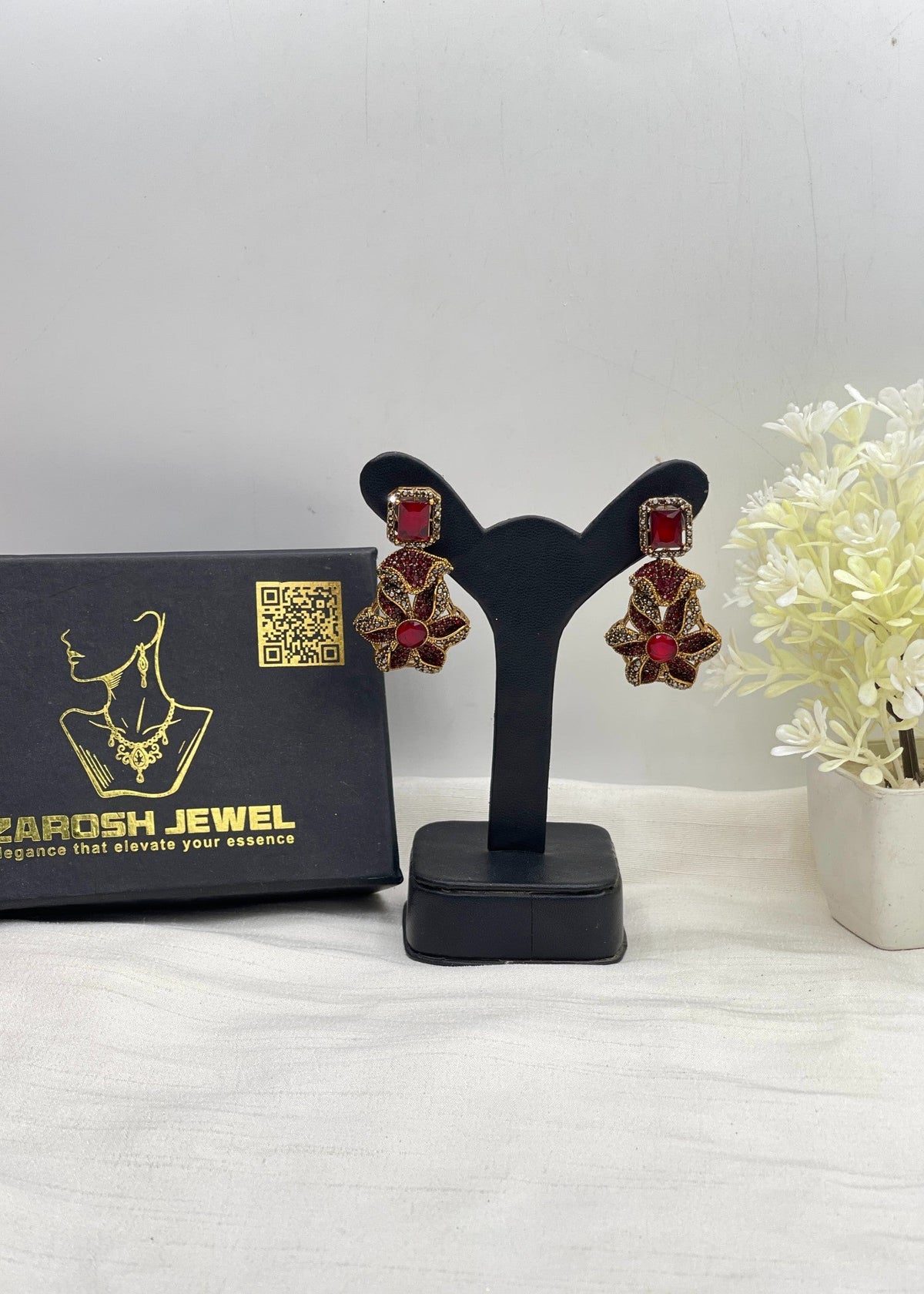 Shop the Saba Earring from Zarosh Jewel