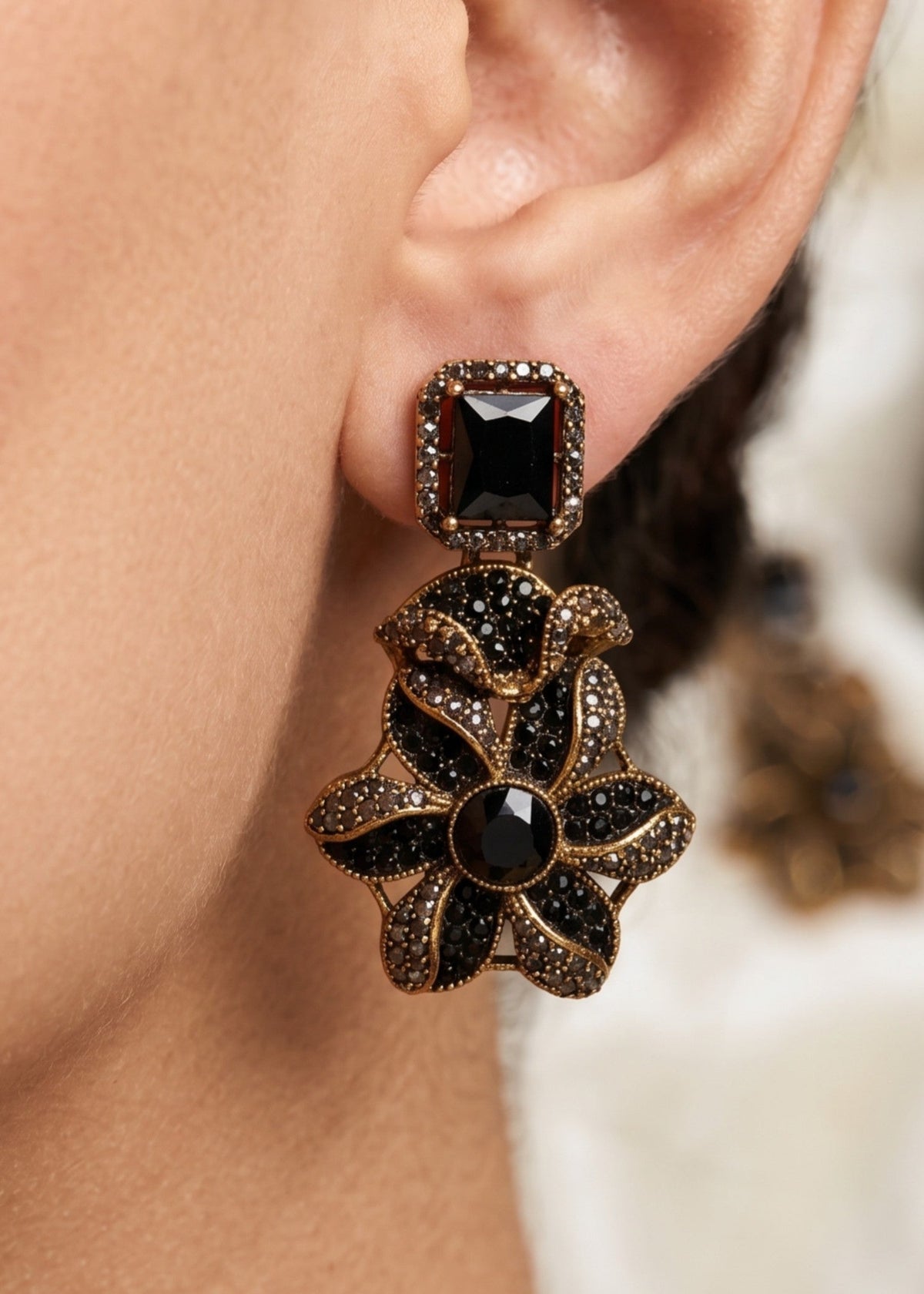 Shop the Saba Earring from Zarosh Jewel