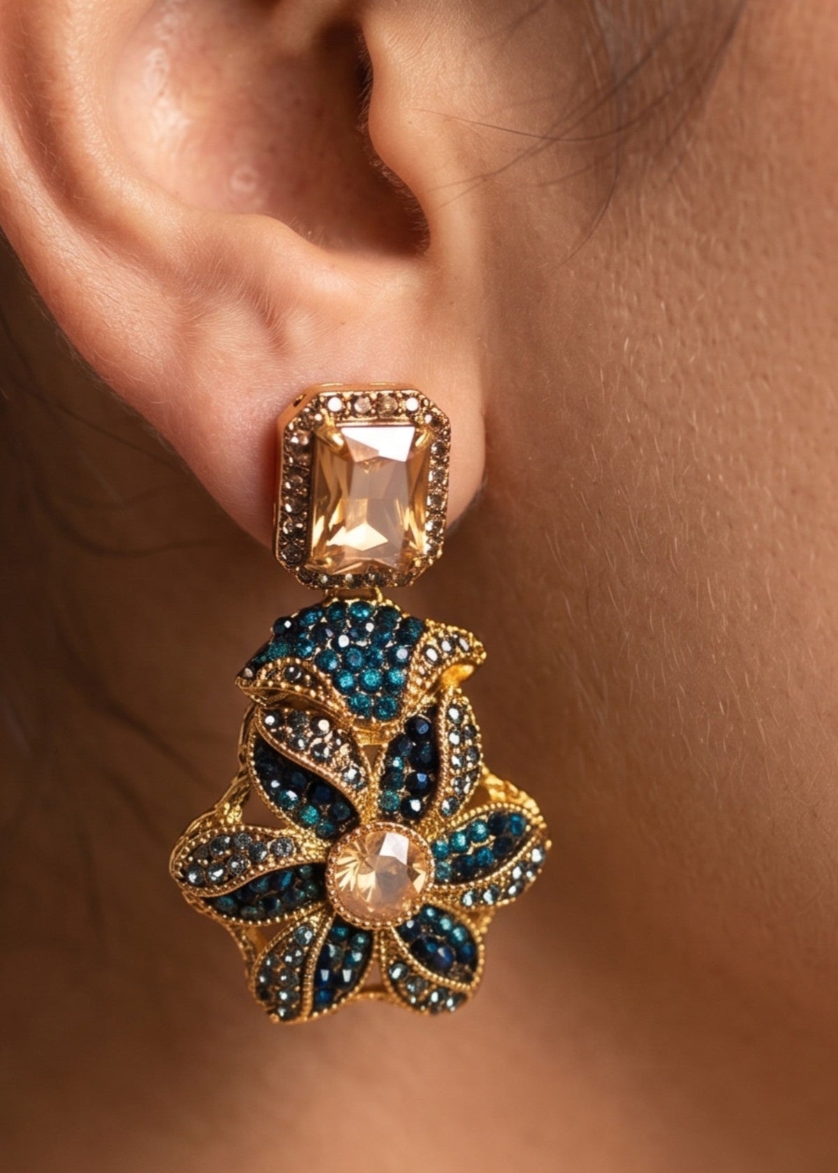 Shop the Saba Earring from Zarosh Jewel