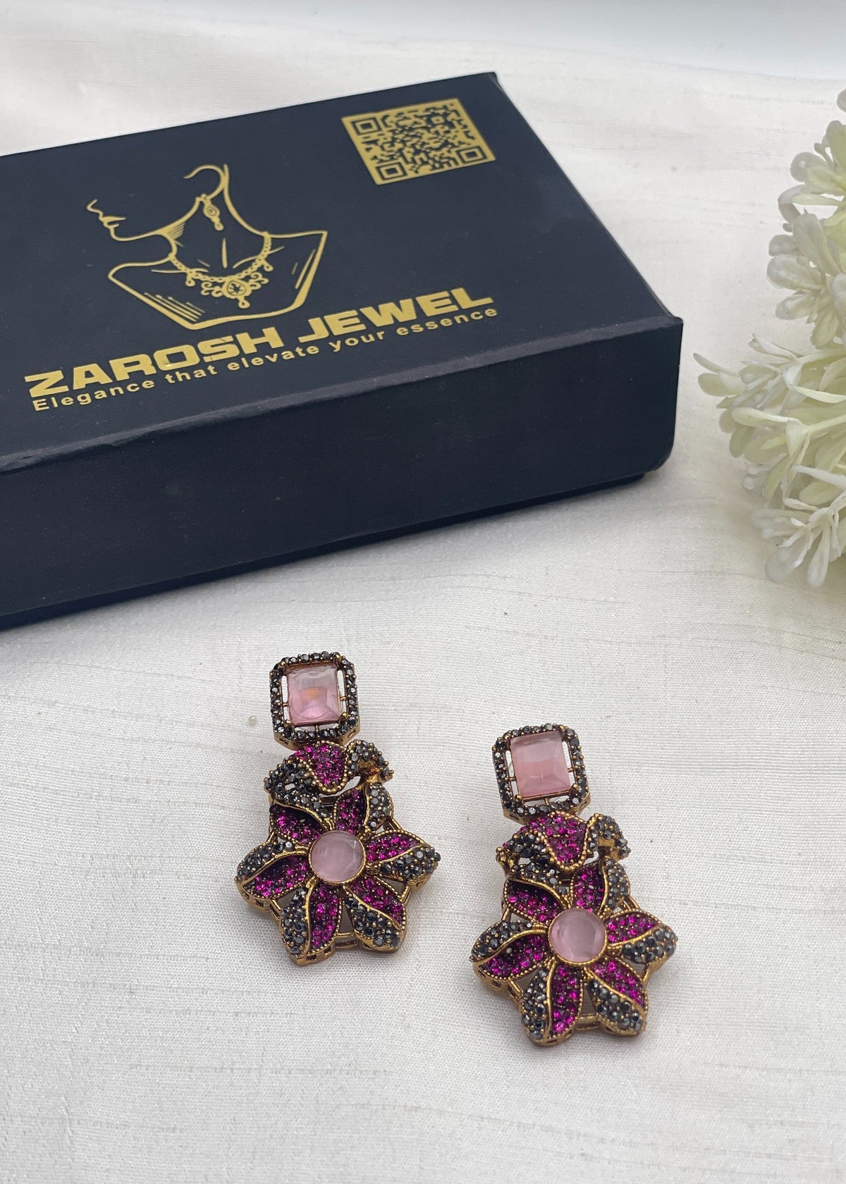 Shop the Saba Earring from Zarosh Jewel