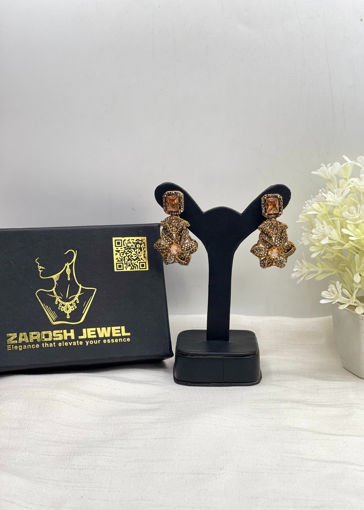 Shop the Saba Earring from Zarosh Jewel