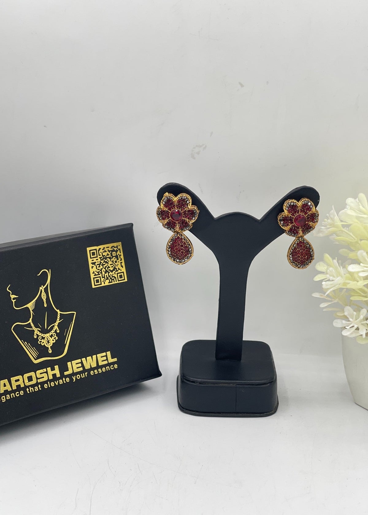 Shop the Sabira Earrings from Zarosh Jewel