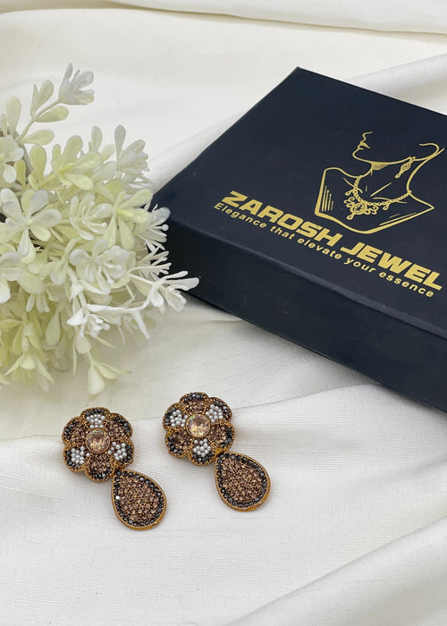 Shop the Sabira Earrings from Zarosh Jewel