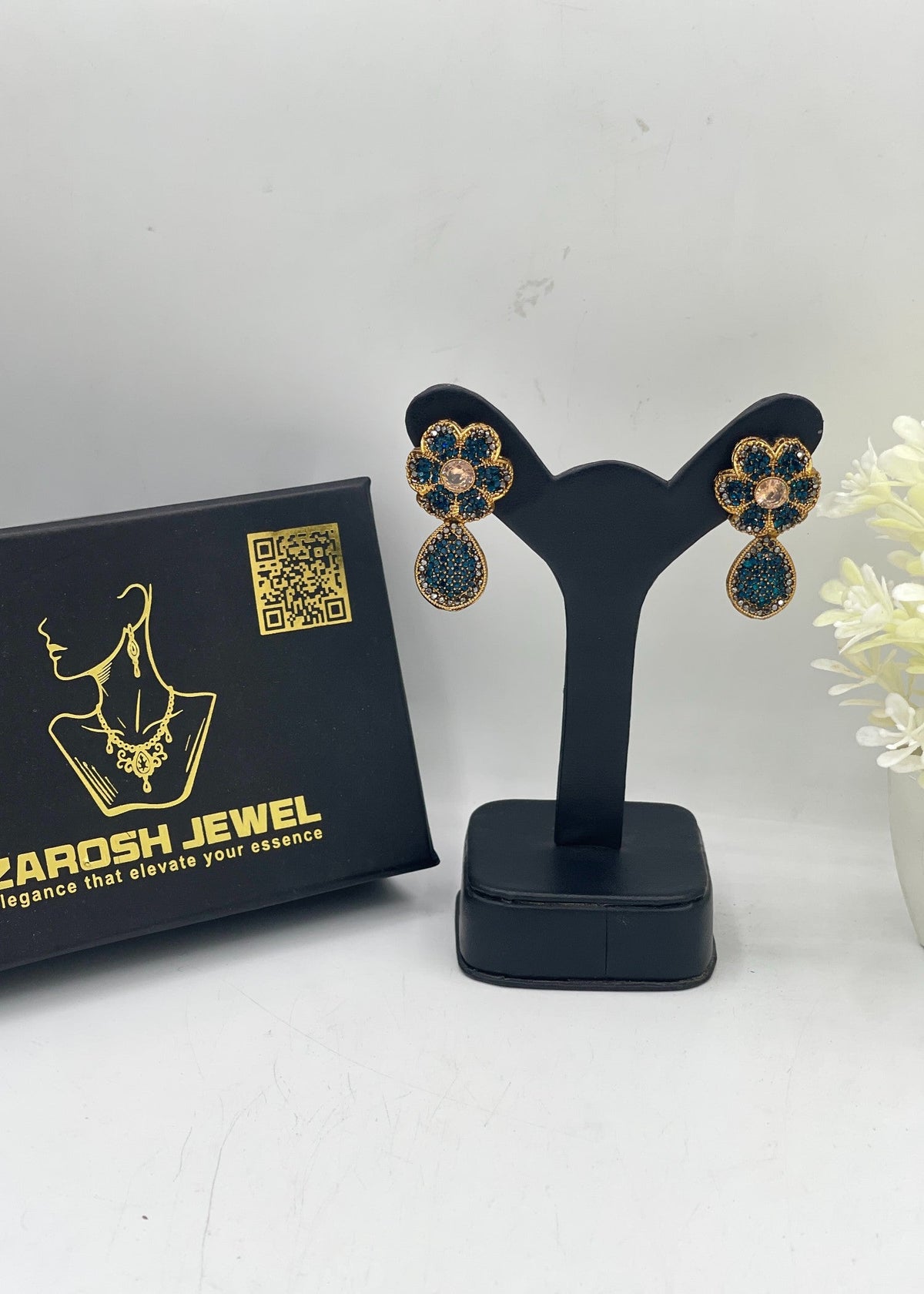 Shop the Sabira Earrings from Zarosh Jewel