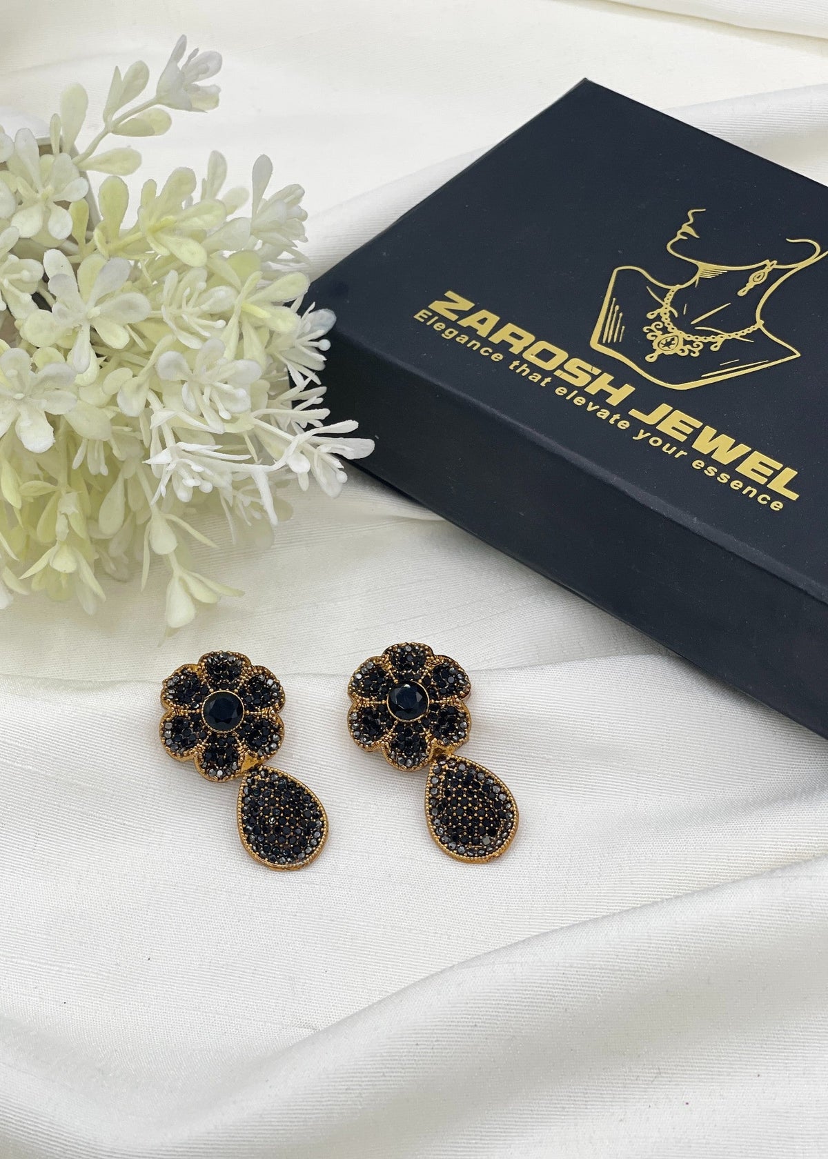 Shop the Sabira Earrings from Zarosh Jewel
