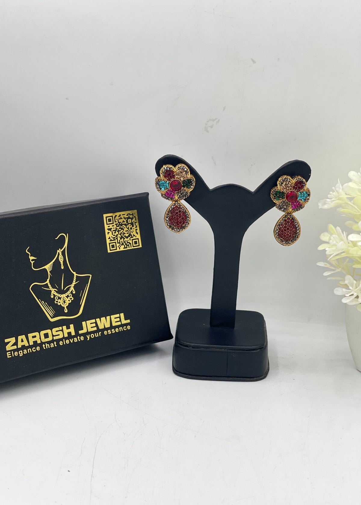 Shop the Sabira Earrings from Zarosh Jewel