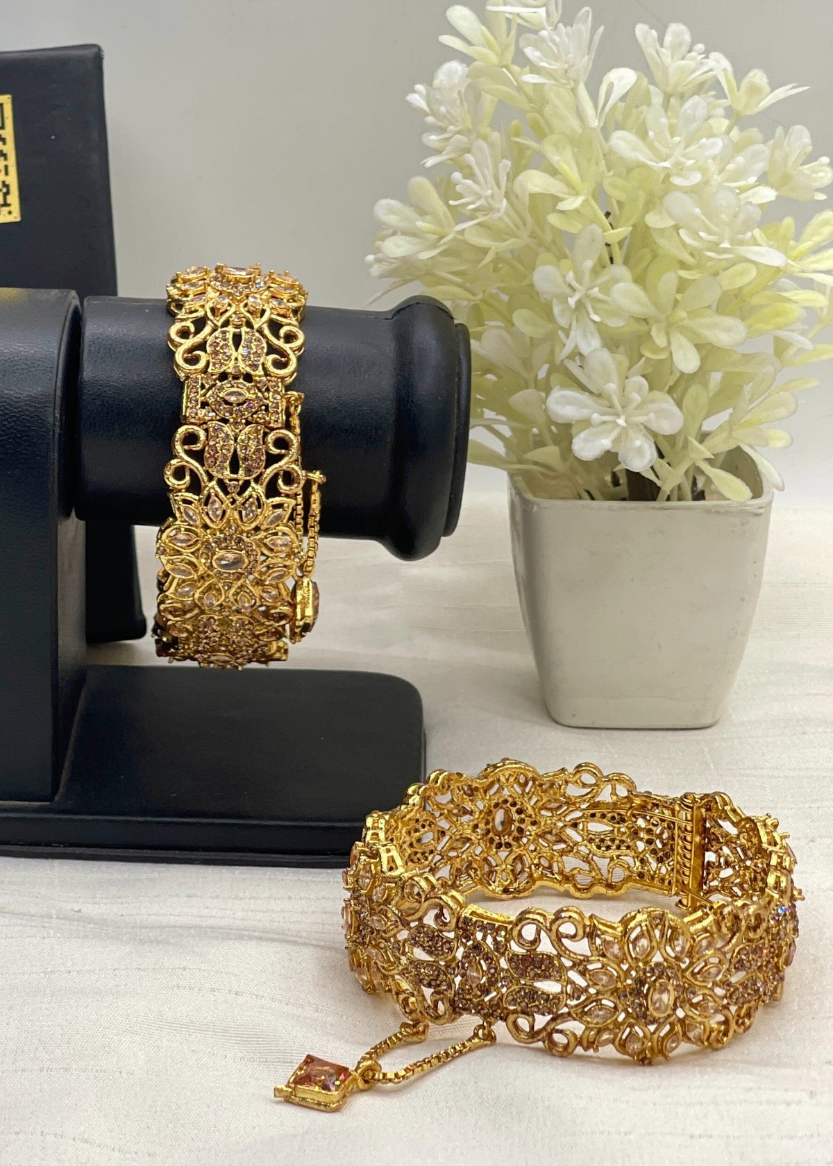 Shop the Sabreen Bangle from Zarosh Jewel