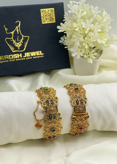 Sabreen Bangle by Zarosh Jewel