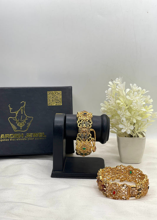 Shop the Sabreen Bangle from Zarosh Jewel